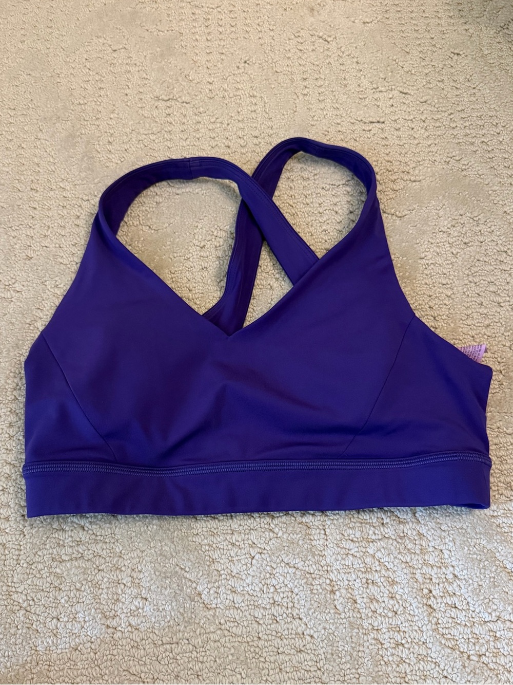 Lululemon Envital Bra *Medium Support B/C Cup Petrol Purple - Picture 5 of 7